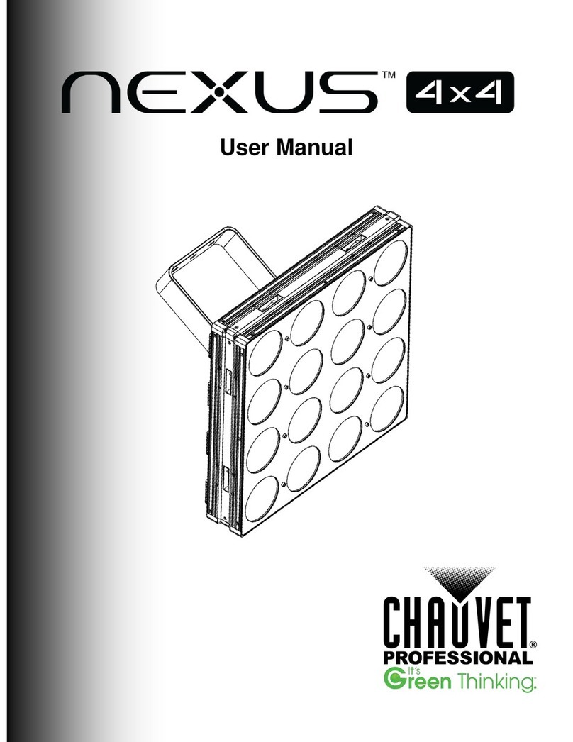 Chauvet Nexus 4x4 user manual