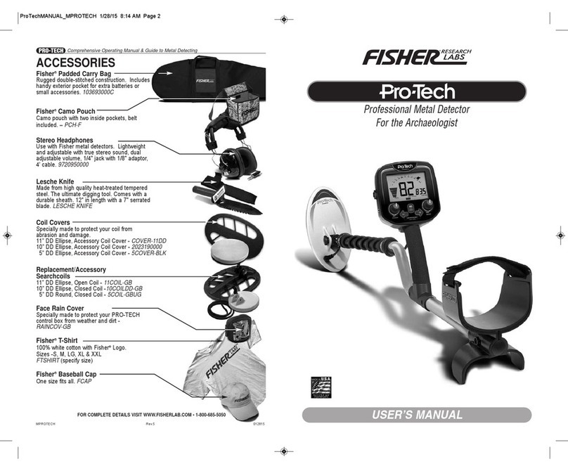 Fisher Pro-tech User manual