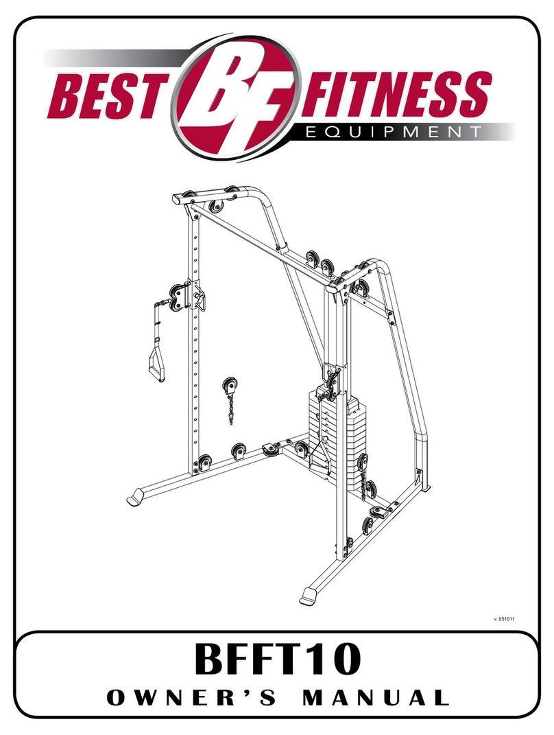 Best Fitness BFFT10 owner's manual