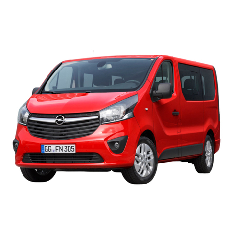 Opel VIVARO Conversion guideline