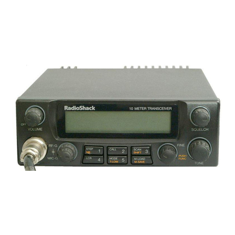 Radio Shack HTX-10 Service manual