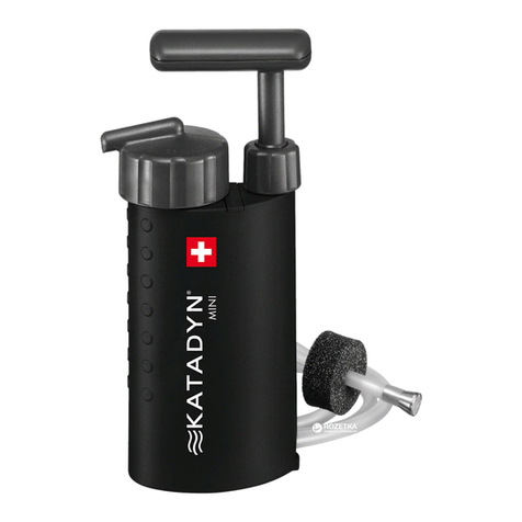 Katadyn 2036000 Mini Water Microfilter User manual