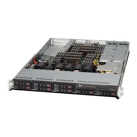 Supero SUPERSERVER 1027R-72RFTP User manual