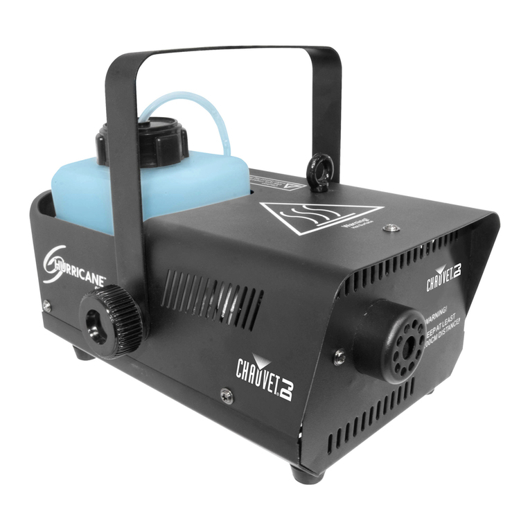 Chauvet Hurricane 901 DJ User manual