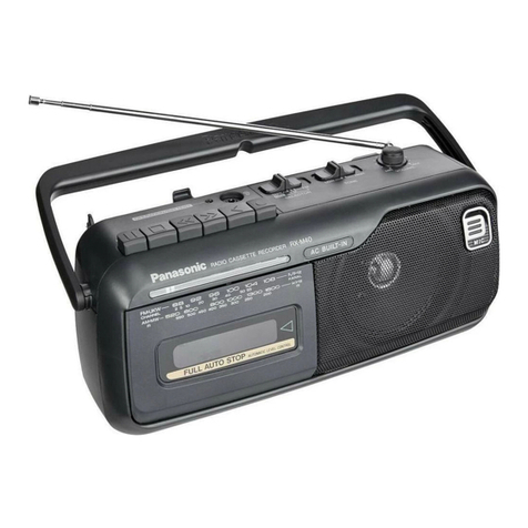 Panasonic RX-M40 User manual Panasonic RX-M40 User manual