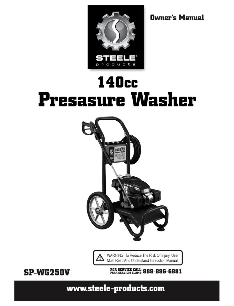STEELE PRODUCTS SP-WG250V owner's manual