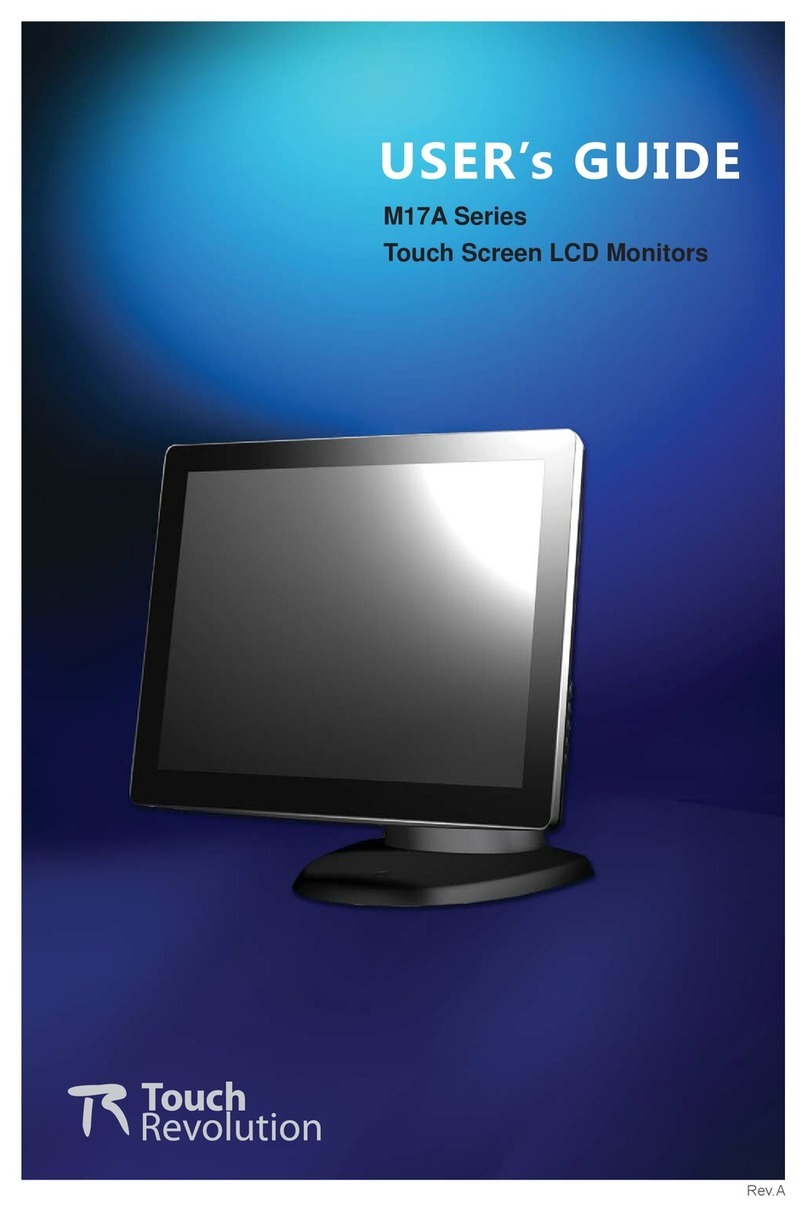 Touch Revolution M17A Series User manual