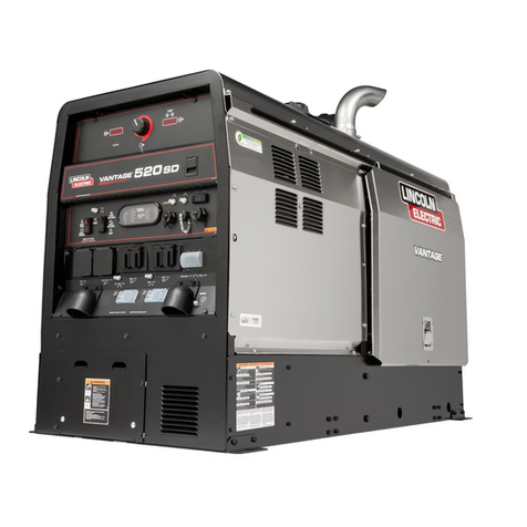 Lincoln Electric VANTAGE 520 SD Operator's manual