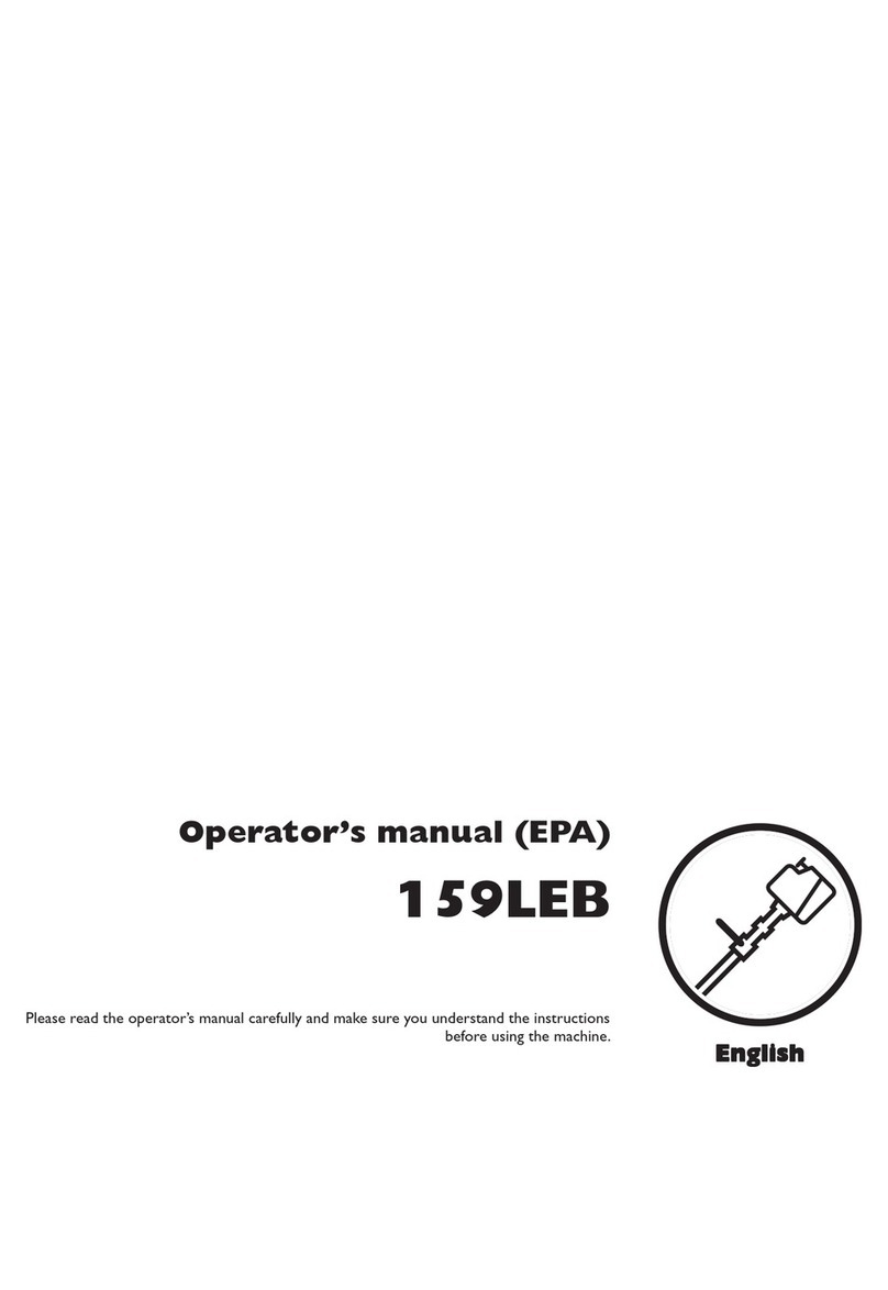 Husqvarna 159LEB Operator's manual