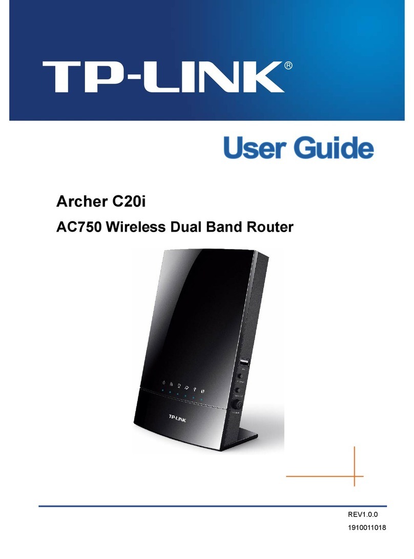 TP-Link Archer C20i User manual TP-Link Archer C20i User manual
