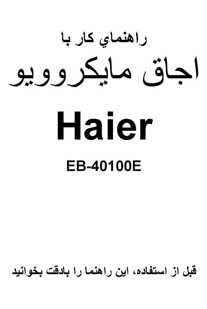 Haier EB-40100E User manual Haier EB-40100E User manual