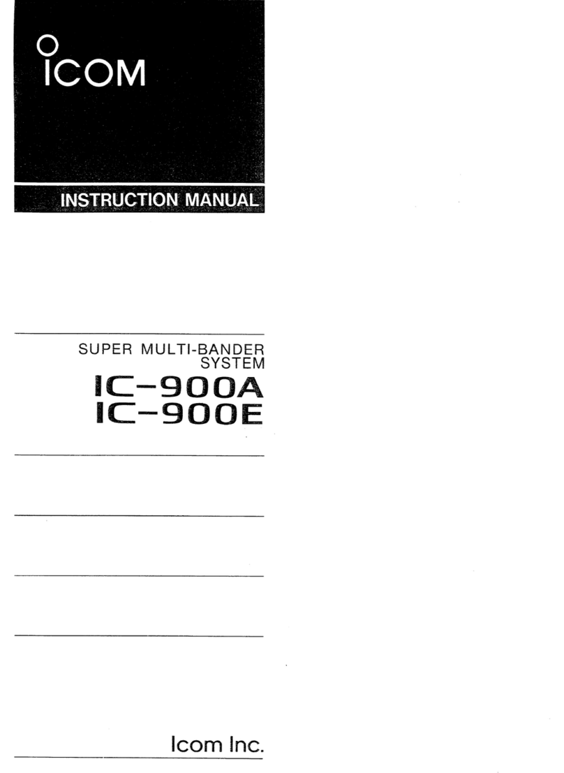 Icom IC-900A instruction manual