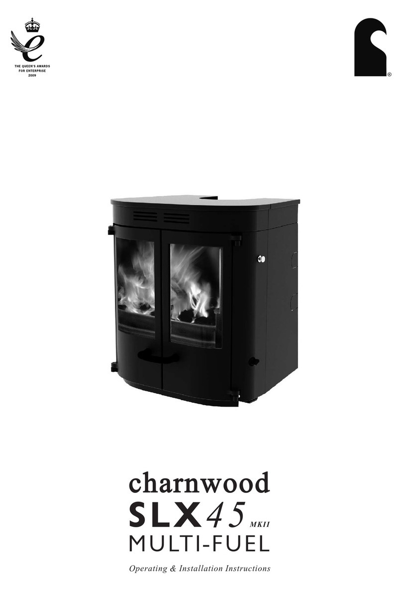 Charnwood SLX45 MKII MULTI-FUEL Operating & installation instructions