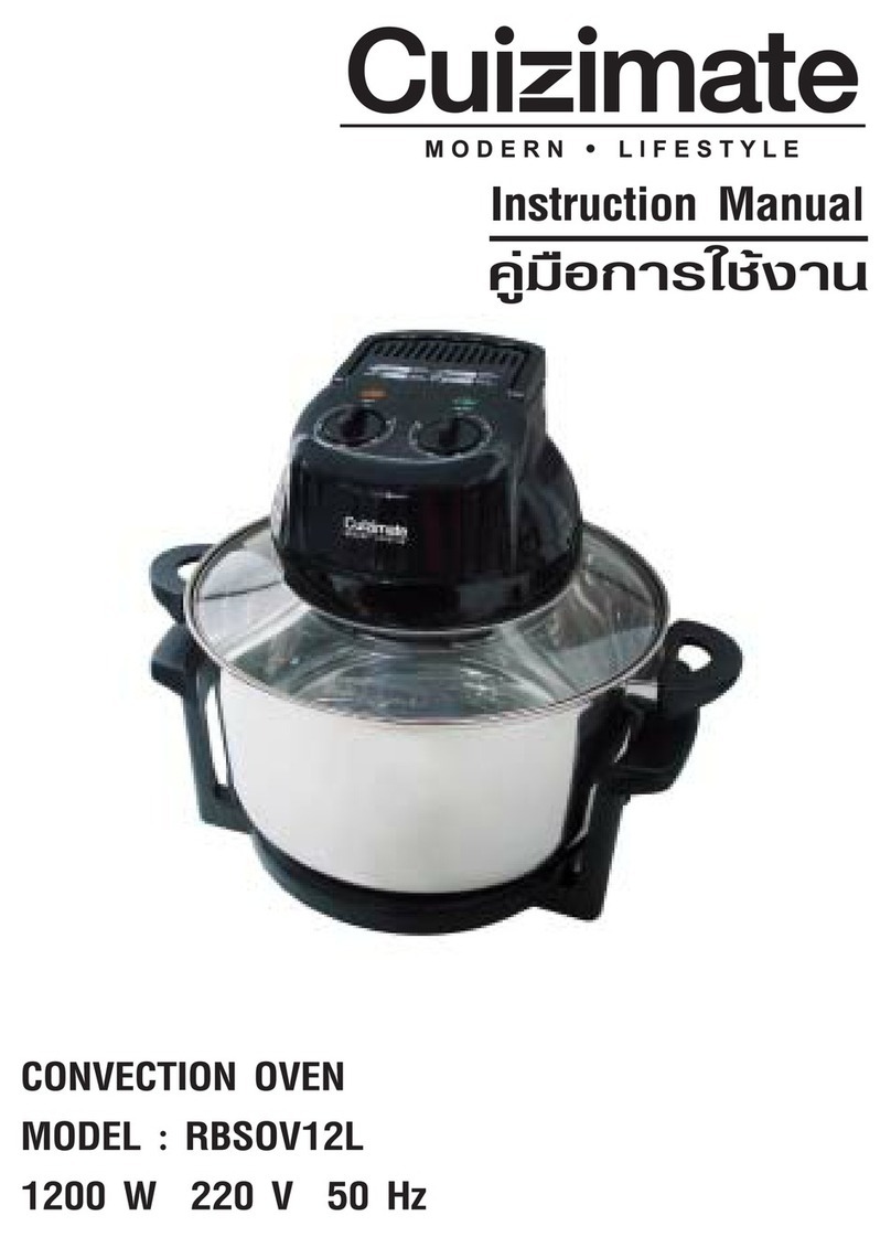 Cuizimate RBSOV12L instruction manual