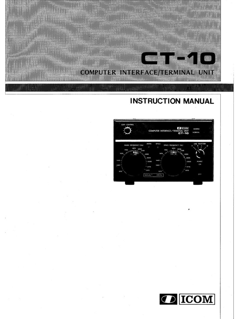 Icom CT-10 instruction manual