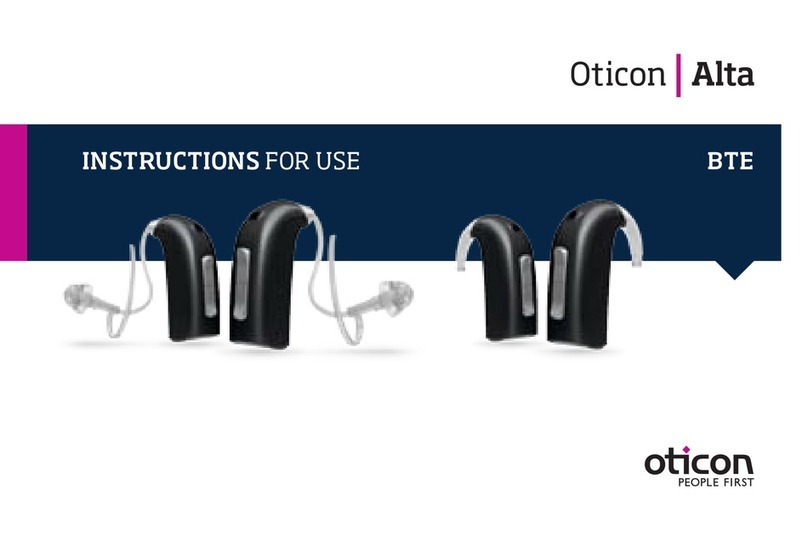 oticon Alta Instructions for use