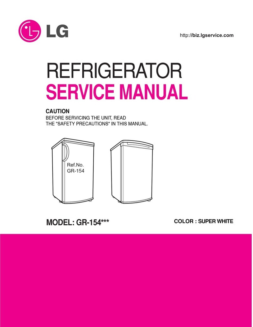 LG GR-154 series Service manual