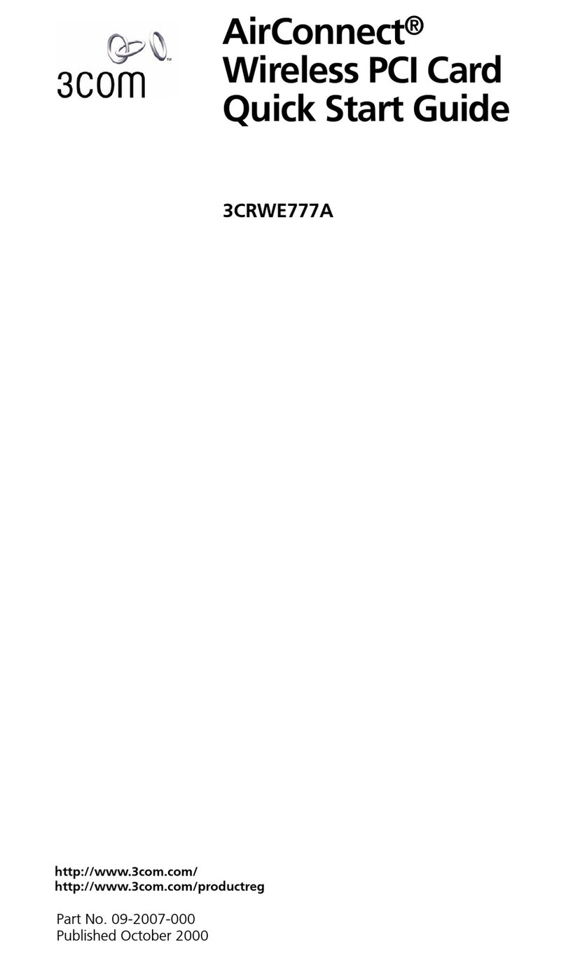 3Com AirConnect User manual