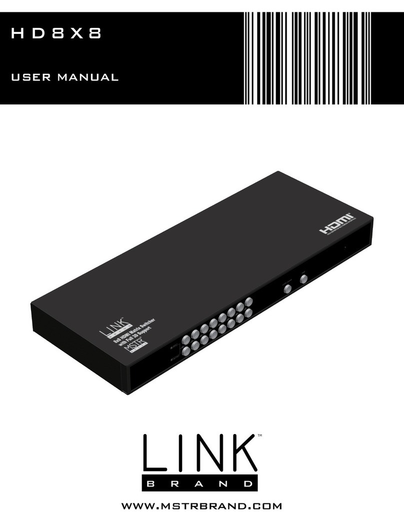 Link HD8X8 user manual