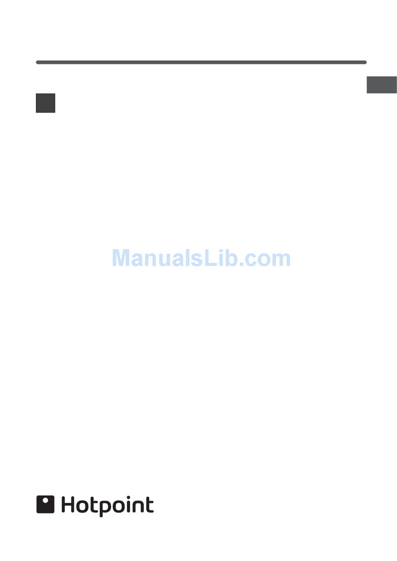 Hotpoint FF4D SB operating instructions