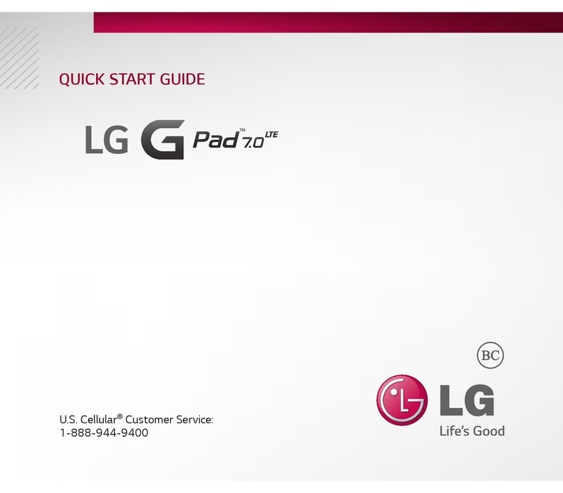 LG G PAD 7.0 LTE User manual