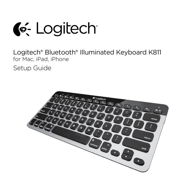 Logitech K811 User manual