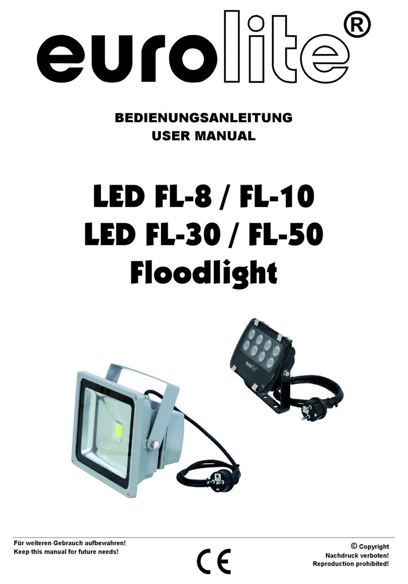 EuroLite LED FL-8 user manual