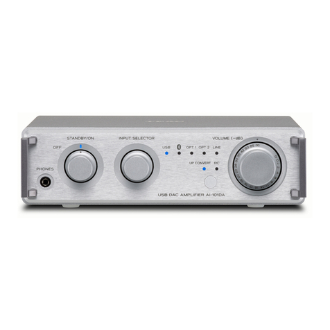 Teac AI-101DA User manual