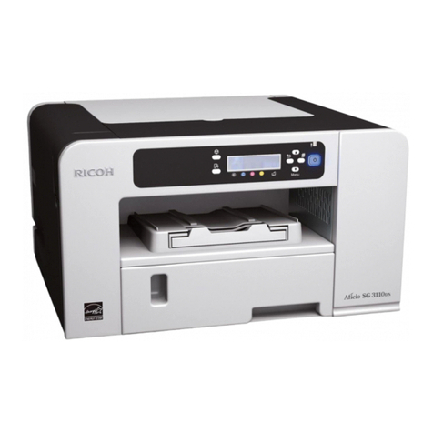 Ricoh Aficio SG 3110DN User manual