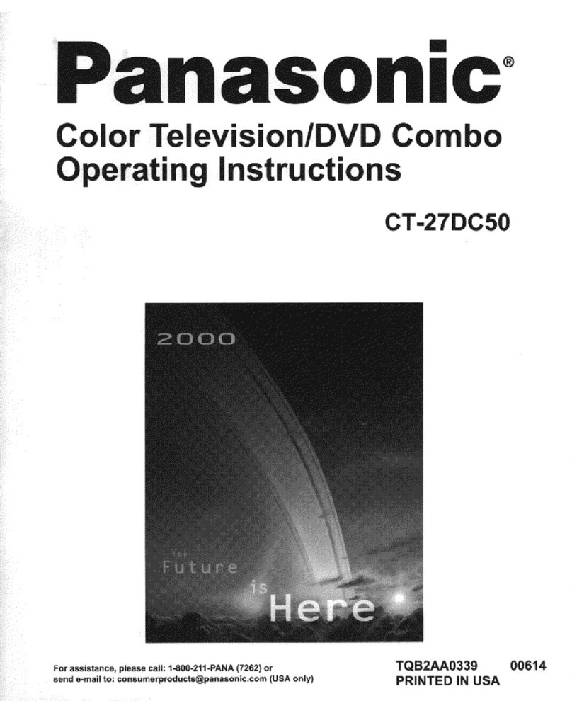 Panasonic CT-27DC50 User manual