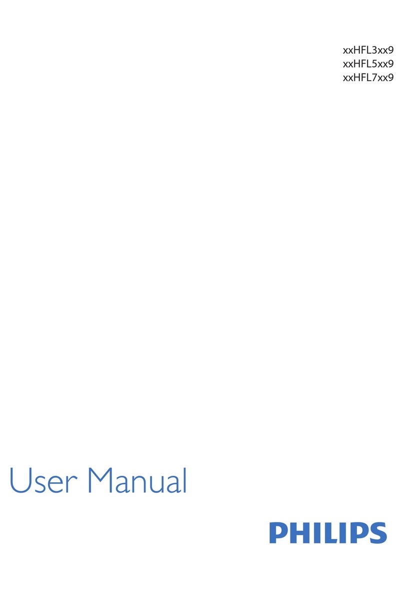 Philips xxHFL5xx9 series User manual
