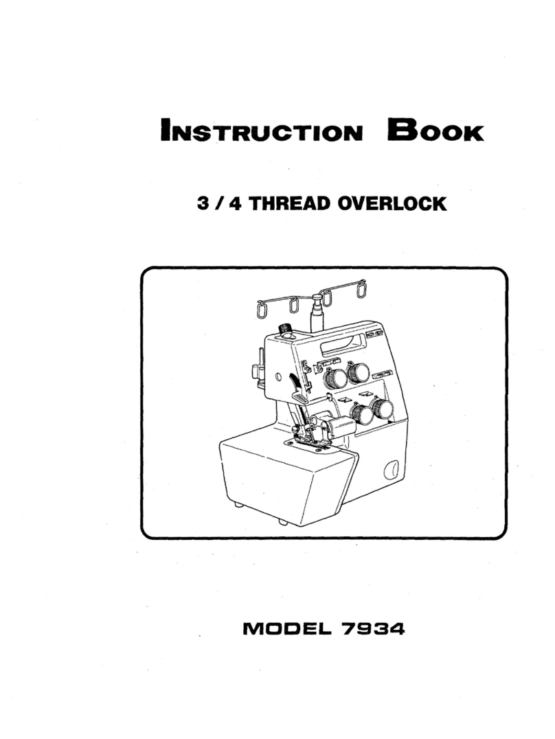 Singer 7934 Instruction book