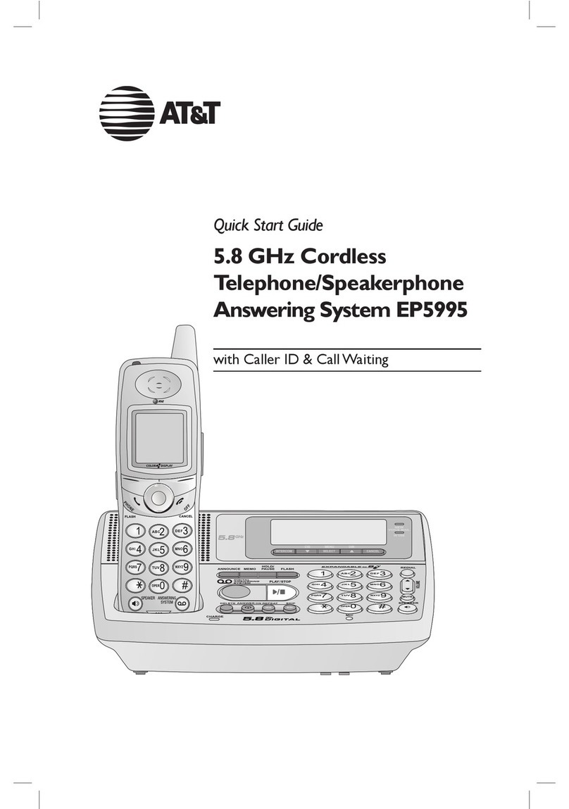 AT&T EP5995 User manual