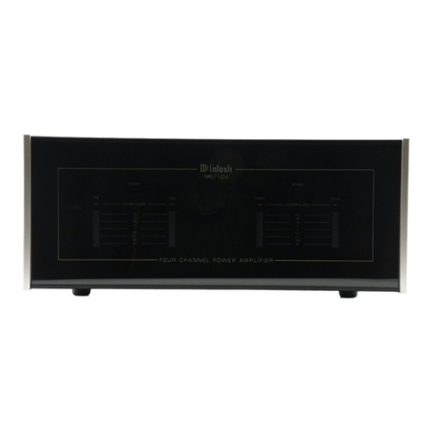 McIntosh MC7104 User manual