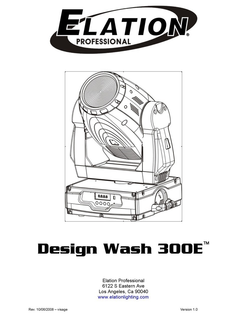 Elation Design Spot 300E manual