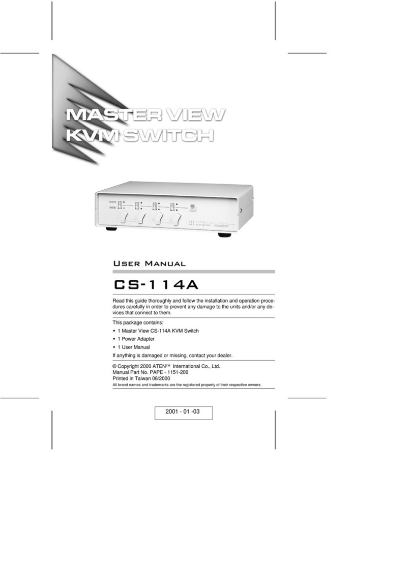 Master View CS-114A User manual Master View CS-114A User manual
