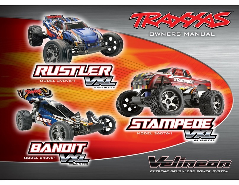 Traxxas Stampede VXL 36076-1 owner's manual