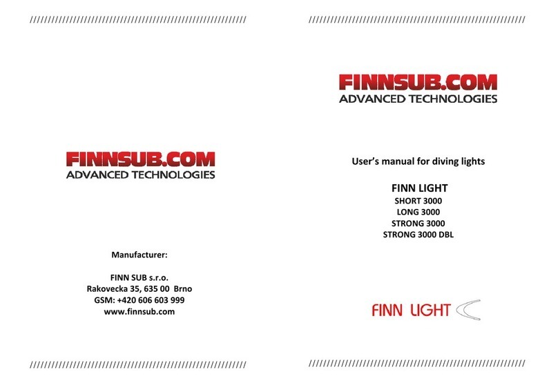 Finn Light SHORT 3000 user manual