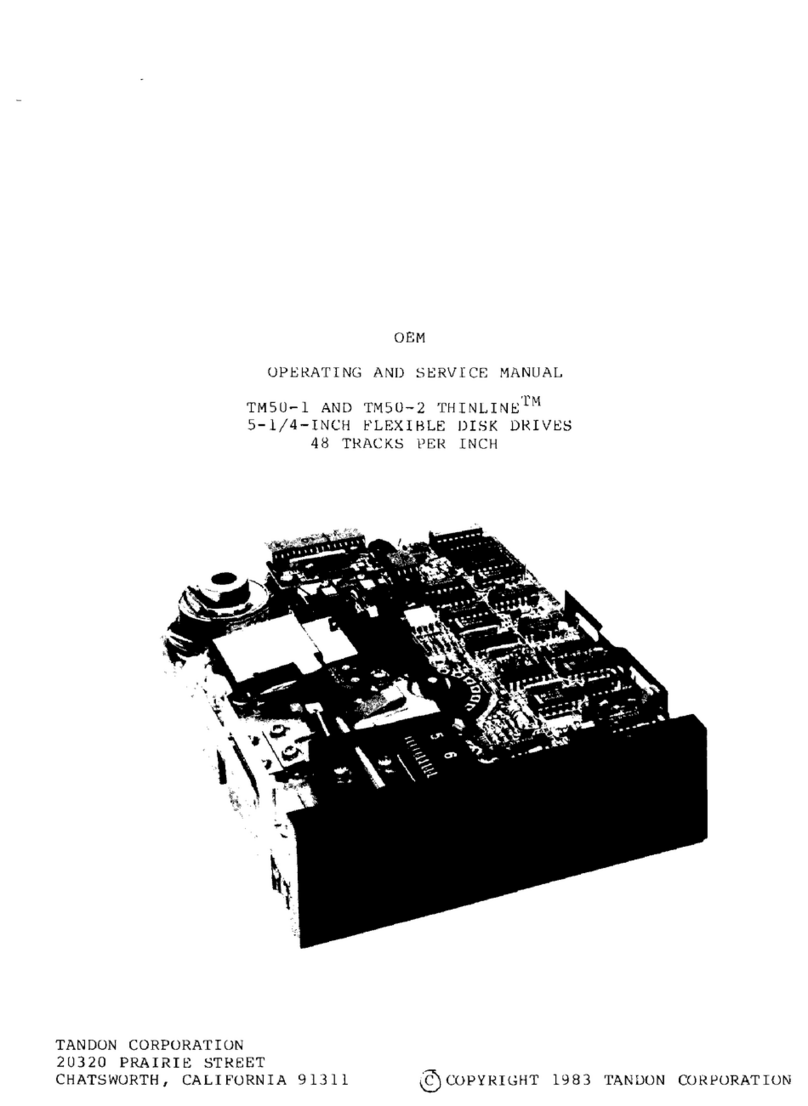 OEM Thinline TM50-1 Operating and service manual