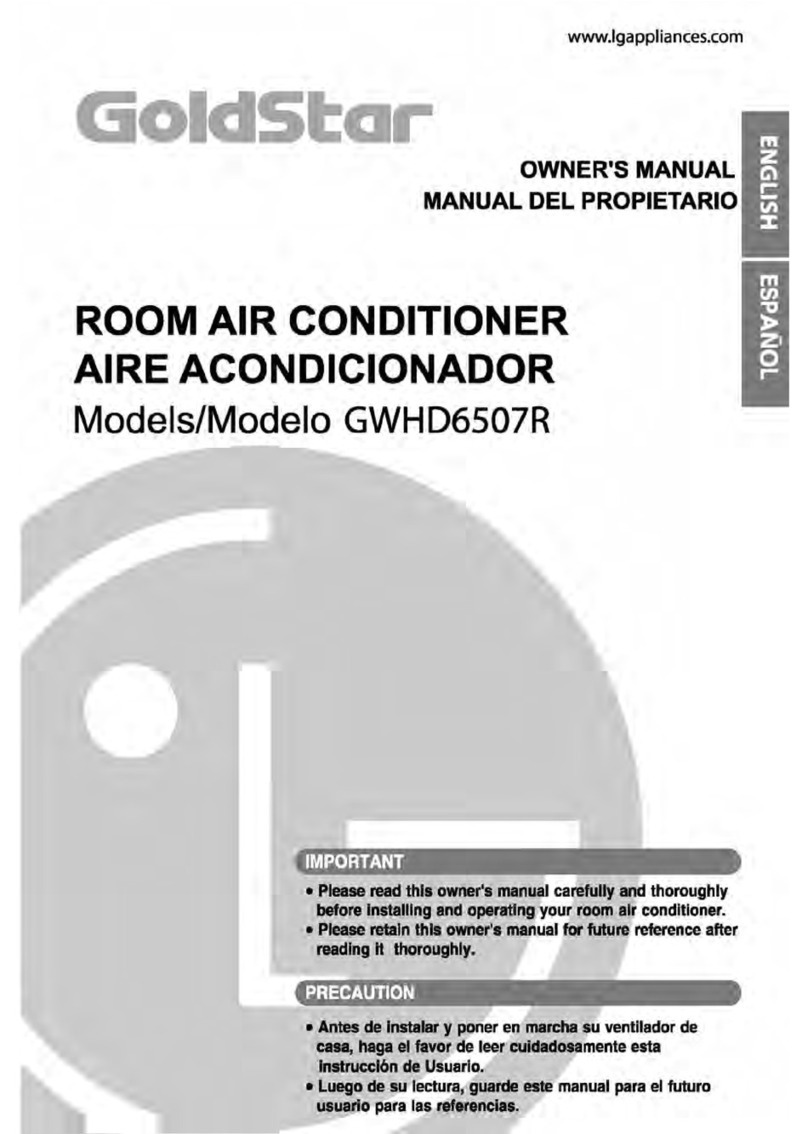LG GoldStar GWHD6507R User manual