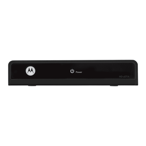 Motorola HD-DTA100u User manual