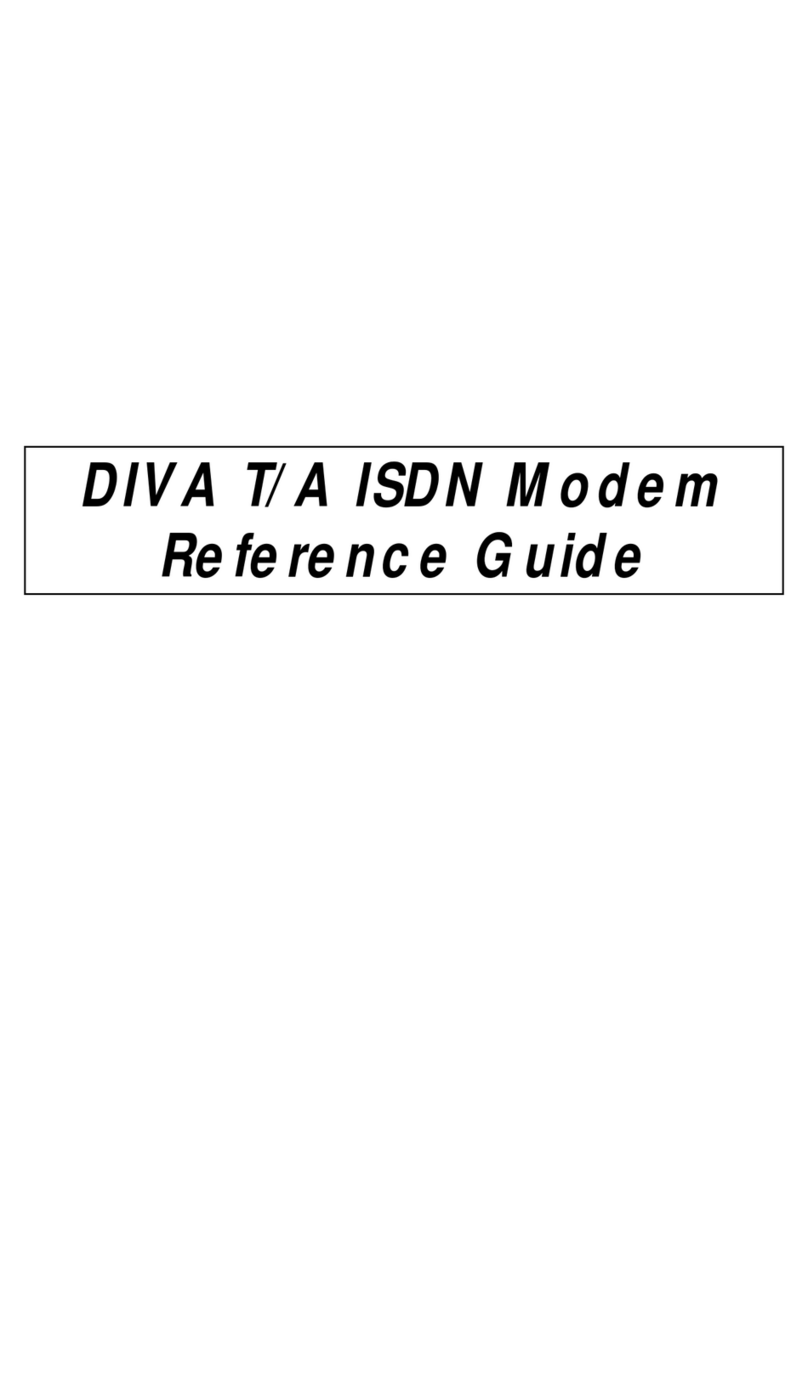Eicon Technology Diva T/A User manual