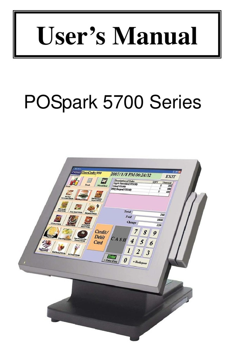 Tysso POSpark 5700 Series user manual