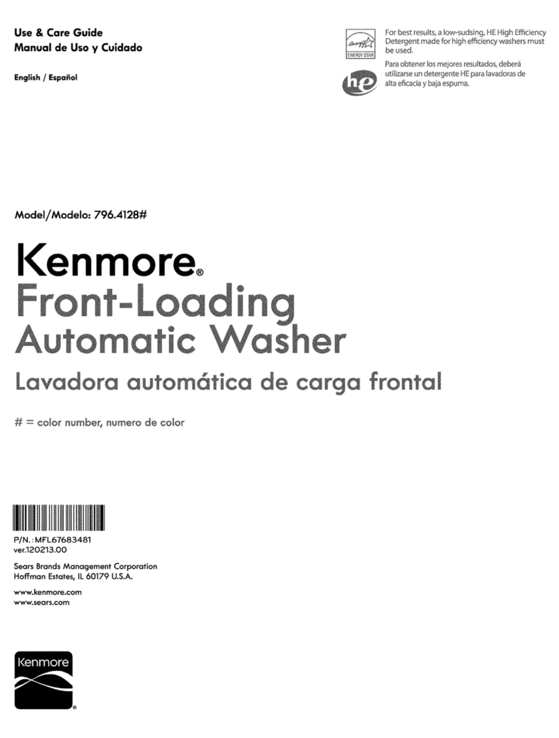 Kenmore 796.4128 Series User manual