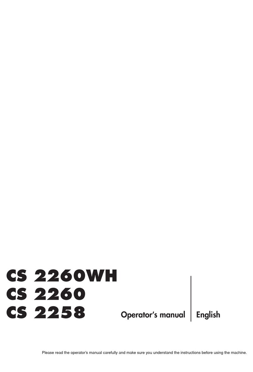 Jonsered CS 2260 User manual