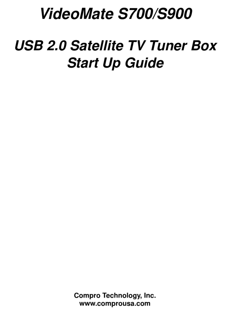 COMPRO VideoMate S700 user manual