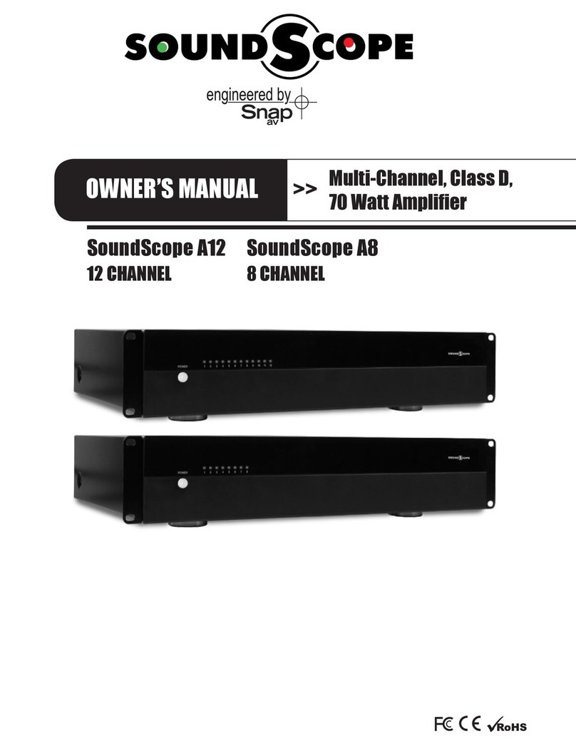 SoundScope A12 Slim owner's manual