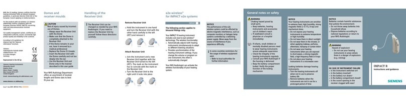 Siemens Impact R User manual