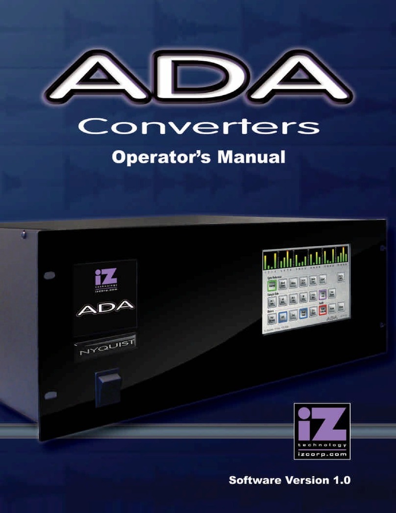 iZ Technology ADA Operator's manual