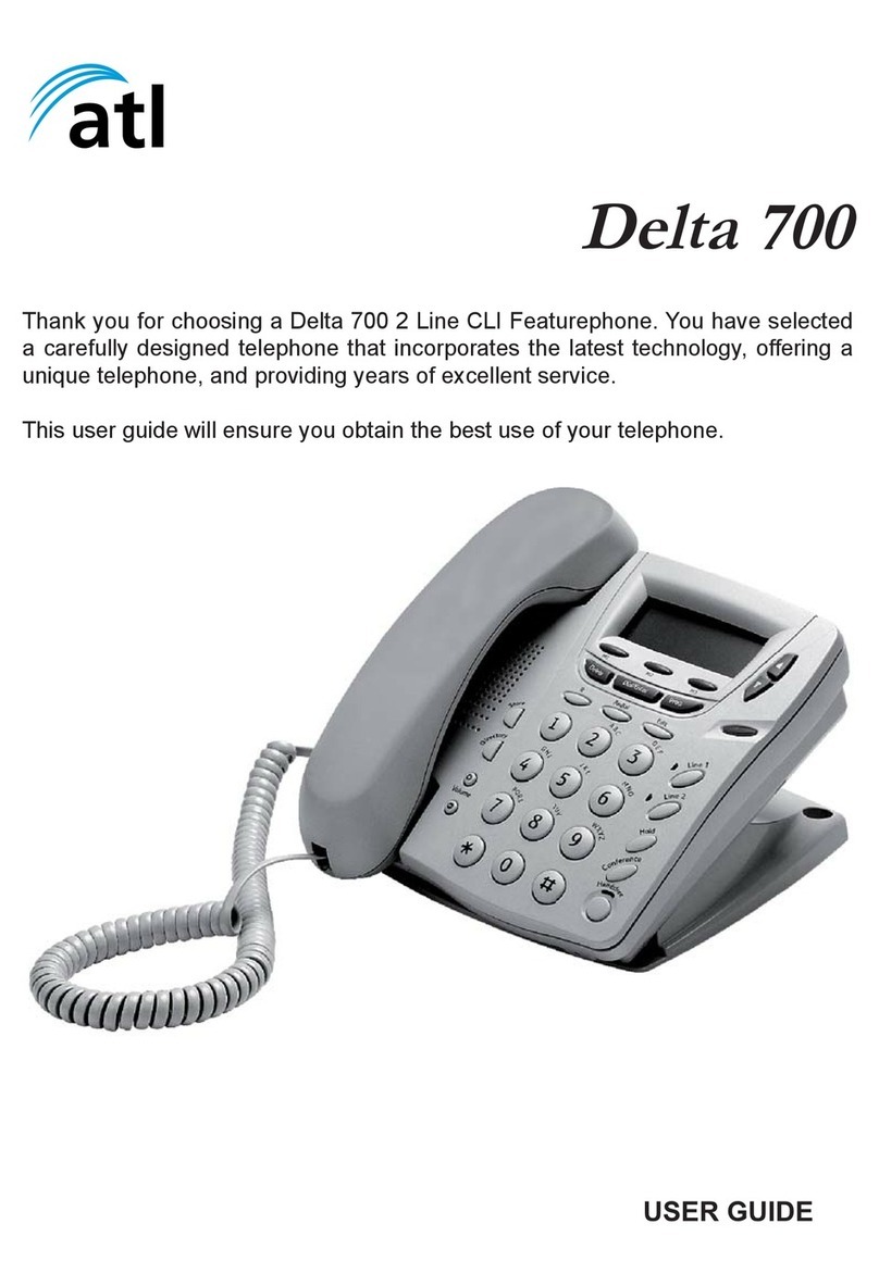 ATL Delta 700 User manual
